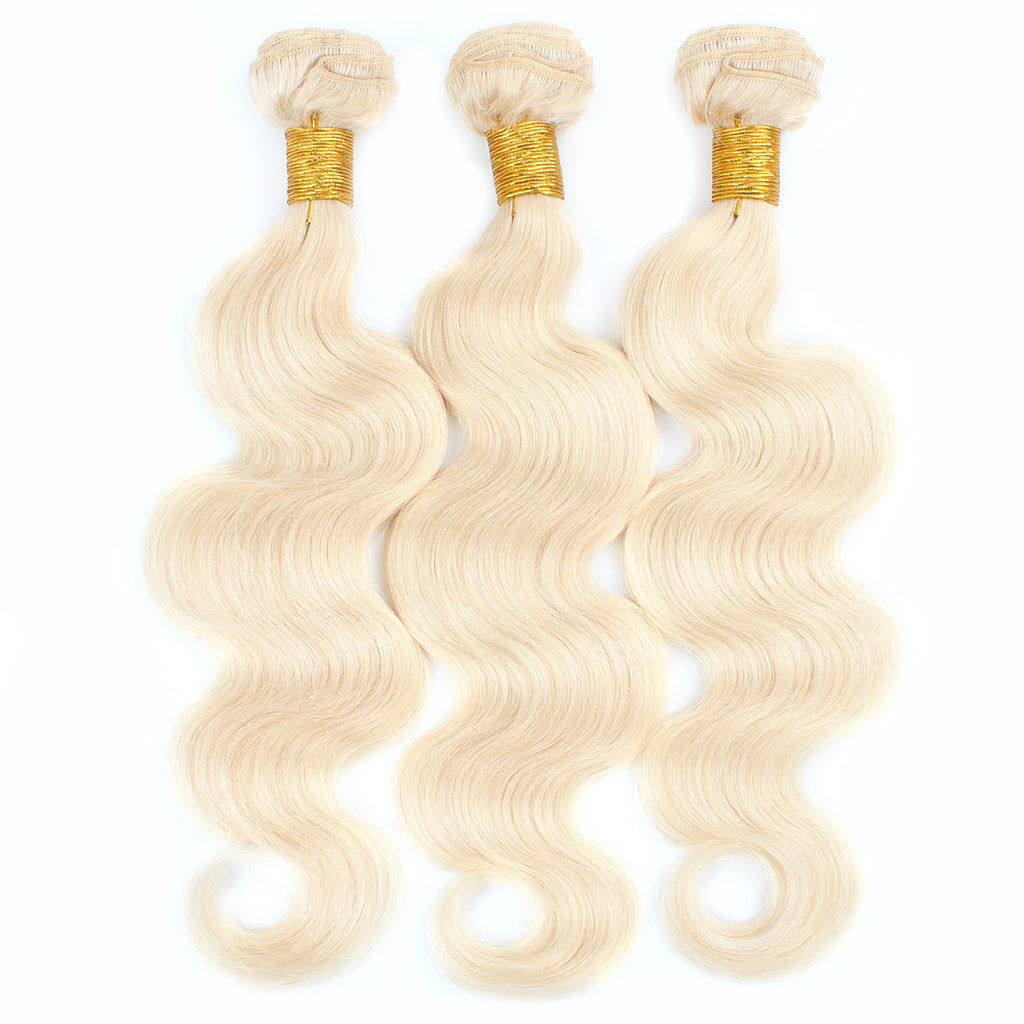 Mstar Brazilian Body Wave Blonde Bundles 613 Hair Color Remy Hair Weave Bundles 100% Human Hair Extensions 10-30" Free Shipping