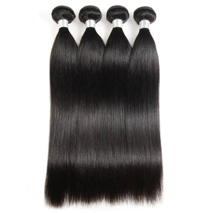 Straight Hair Bundles 4 Bundles