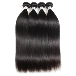 4 Bundles Straight Hair Brazilian Hair