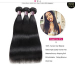 Hair Bundles with Frontal Closure 3 Bundles