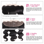 Mstar Body Wave Bundles With Frontal Human Hair Bundles With Closure Frontal Malaysian Hair Bundles With Closure Non Remy Hair