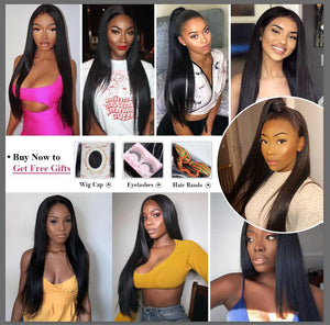 13x4 Lace Front Human Hair Wigs For Black Women Full Long Straight Lace Front Wig Mstar Remy Brazilian Straight Human Hair Wigs