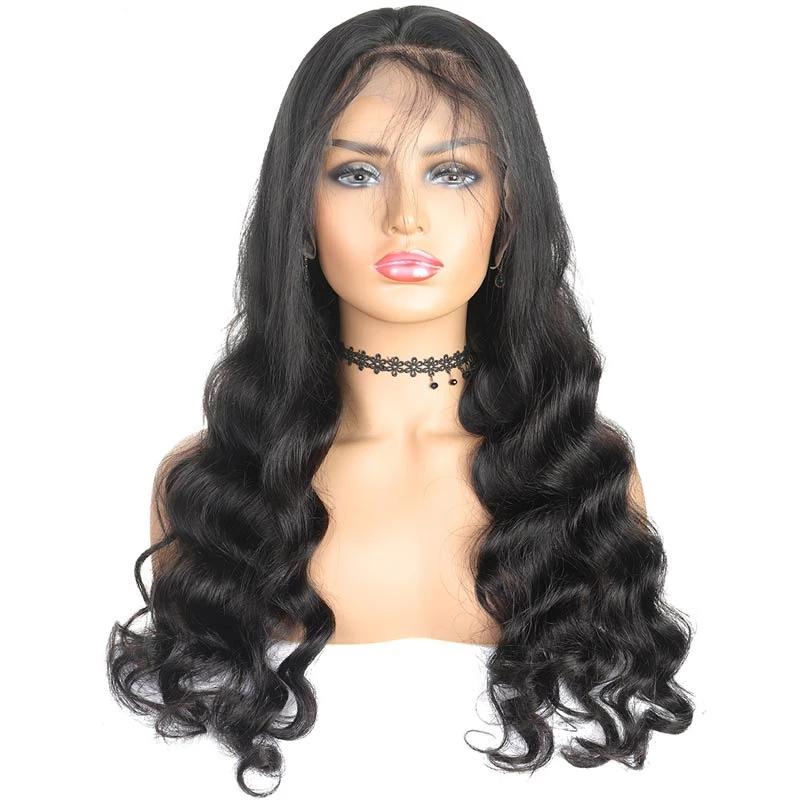 Mstar Loose Wave Wig 13X4 Lace Front Human Hair Wigs For Black Women Pre Plucked Brazilian Lace Front Wig  Remy Humain Hair Wig