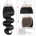 Mstar Body Wave Bundles With Closure 100% Remy Human Hair Bundles With Closure 3 Bundles Malaysian Hair Bundles With Closure