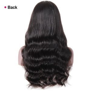 Mstar Loose Wave Lace Front Wig Pre Plucked Brazilian Human Hair Wigs With Baby Hair High Density 360 Lace Front Wig Remy Hair