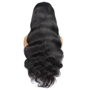 Mstar 360 Lace Frontal Wig Pre Plucked With Baby Hair Body Wave Lace Front Human Hair Wigs Remy Brazilian Hair Wigs 150% Density