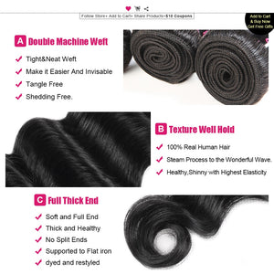 Mstar Wholesale Loose Deep Wave Human Hair Bundles Deals 10pcs/lot Brazilian Hair Weave Bundles Non remy Double Weft Hair