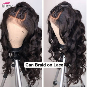 Mstar 360 Lace Frontal Wig Pre Plucked With Baby Hair Body Wave Lace Front Human Hair Wigs Remy Brazilian Hair Wigs 150% Density