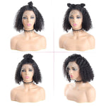 Short Kinky Curly Bob Wig Lace Front Human Hair Wigs For Black Women 13x4 Brazilia Curly Human Hair Wig Lace Front Wig Mstar Remy