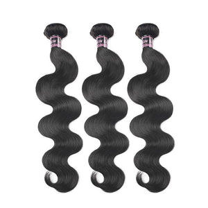 Mstar Malaysian Body Wave Hair Bundles Non Remy Hair Weave Bundles 1 piece Hair Extensions Human Hair 3 or 4 Bundles Can Buy