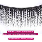 Mstar Hair 3 Bundles Brazilian Deep Wave Human Hair Weave Bundles 300g For Head Natural Color Non Remy Hair Extensions