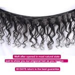 Mstar Hair Indian Loose Wave Human Hair Bundles With Lace Closure Free Part Non Remy Hair 3 Bundles With Closure With Baby Hair