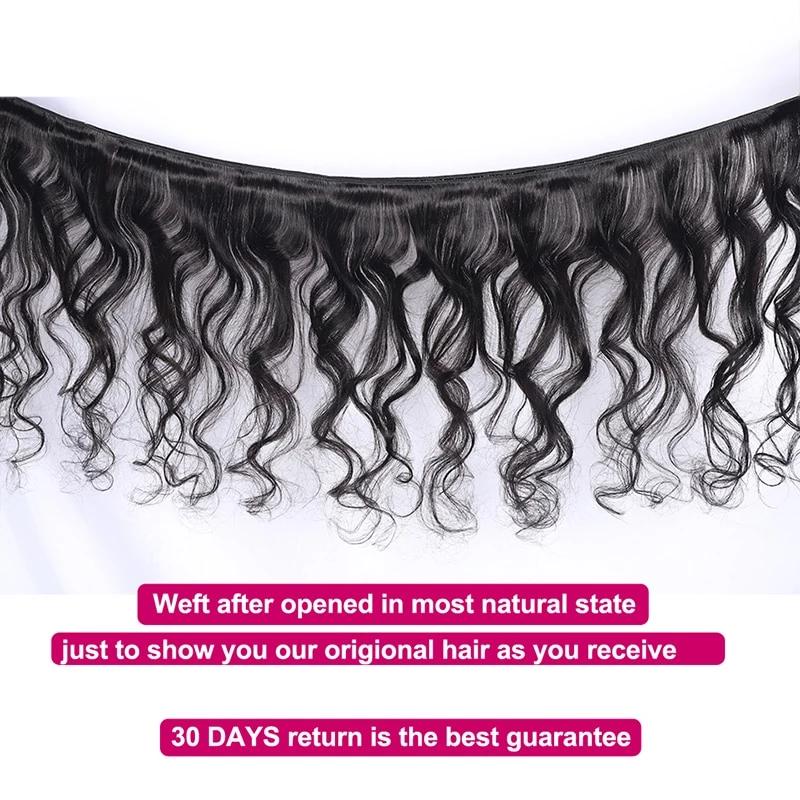 Mstar Loose Wave Bundles With Closure Indian Human Hair Bundles With Frontal 13x4 Ear To Ear Lace Frontal With Bundles Non Remy