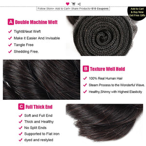 Mstar Wholesale Brazilian Hair Bundles Loose Wave Human Hair Bundles 100% Human Hair Extensions Non Remy 10pcs/Lot Hair Weaving