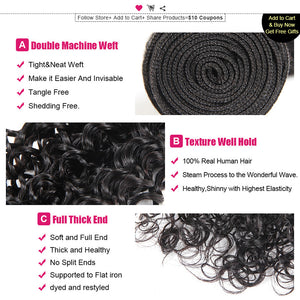 Mstar Wholesale Curly Weave Human Hair Bundles Brazilian Hair Weave Bundles 10pcs/lot Non Remy Hair Bundles Drop Shipping Allow