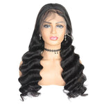 Mstar Loose Wave Lace Front Wig Pre Plucked Brazilian Human Hair Wigs With Baby Hair High Density 360 Lace Front Wig Remy Hair