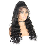 Mstar Loose Wave Lace Front Wig Pre Plucked Brazilian Human Hair Wigs With Baby Hair High Density 360 Lace Front Wig Remy Hair