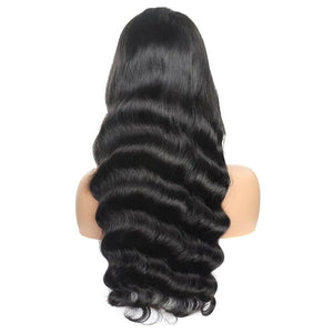 Mstar Remy Brazilian Lace Front Wigs For Women 4X4 Loose Wave Wig Long Pre Plucked Lace Front Human Hair Wigs With Baby Hair