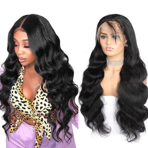 Mstar Body Wave Lace Front Human Hair Wigs For Women Pre Plucked Hairline With Baby Hair Brazilian Remy Human Hair Lace Wigs